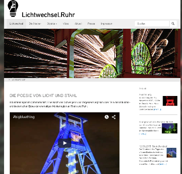 Screenshot von Lichtwechsel.Ruhr